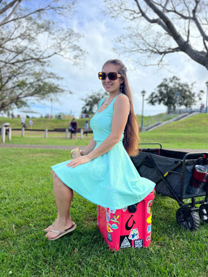 
                  
                    Mint Tiare Flow Skater Skirt
                  
                