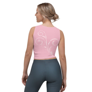 
                  
                    Lovely Pink Tiare Flow Crop Top
                  
                