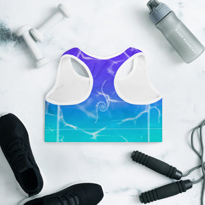 
                  
                    Ombre Manta Padded Sports Bra
                  
                