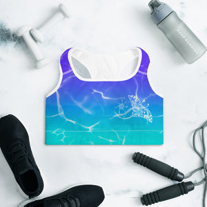 
                  
                    Ombre Manta Padded Sports Bra
                  
                