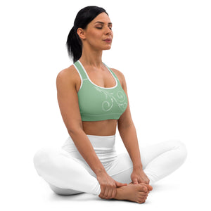 
                  
                    Mint Tiare Flow Padded Sports Bra
                  
                