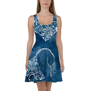 
                  
                    Blue Manta Skater Dress
                  
                