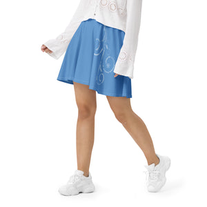 
                  
                    Sky Bleu Tiare Flow Skater Skirt
                  
                