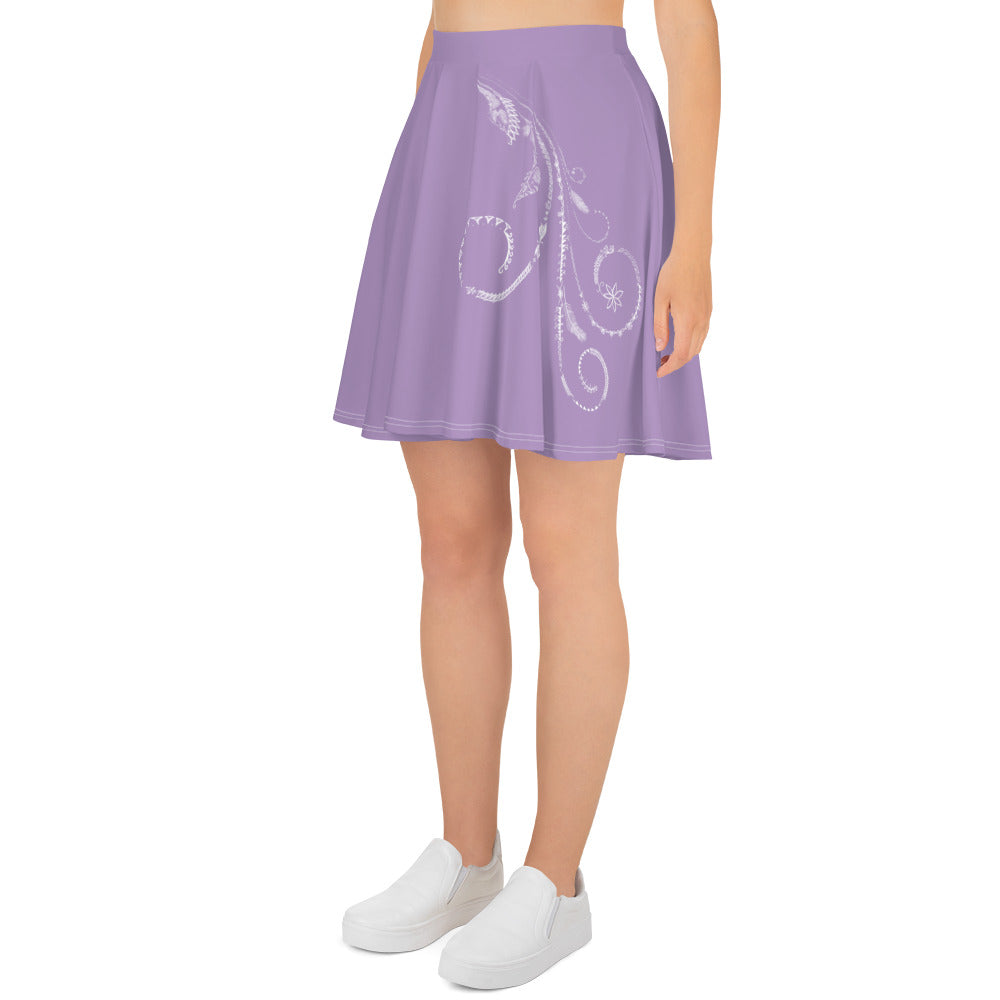 
                  
                    Lavender Tiare Flow Skater Skirt
                  
                