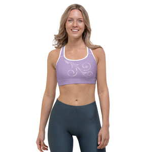 
                  
                    Lavender Tiare Flow Sports bra
                  
                