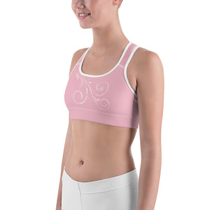 
                  
                    Lovely Pink Tiare Flow Sports bra
                  
                