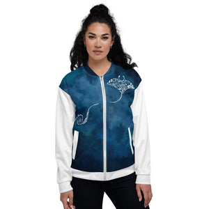 
                  
                    Blue Manta Bomber Jacket
                  
                