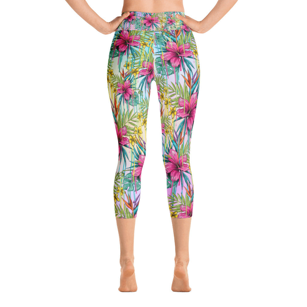 
                  
                    Hibiscus Drip Crop Leggings
                  
                