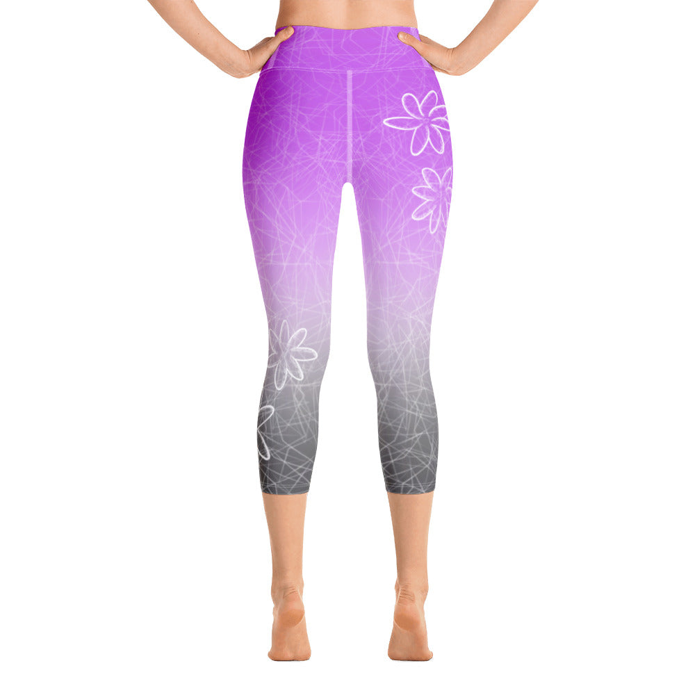 
                  
                    Purple Tiare Trio Yoga Capri Leggings
                  
                