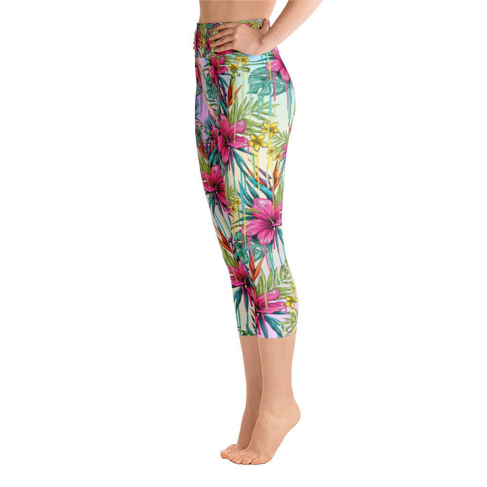 
                  
                    Hibiscus Drip Crop Leggings
                  
                