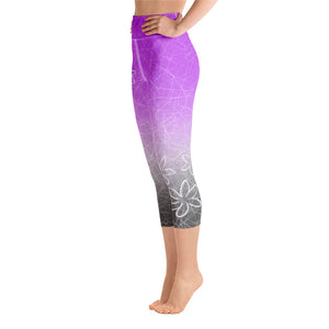 
                  
                    Purple Tiare Trio Yoga Capri Leggings
                  
                