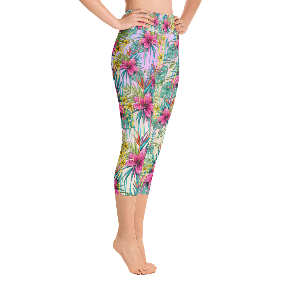 
                  
                    Hibiscus Drip Crop Leggings
                  
                