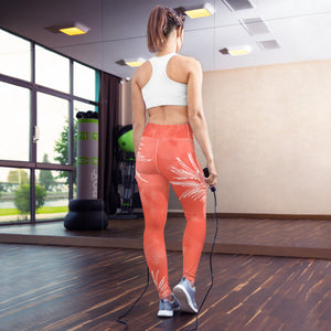 
                  
                    Coral Painapo Yoga Leggings
                  
                