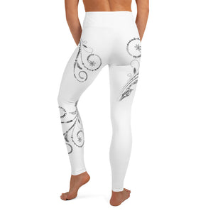 
                  
                    White Tiare Flow Yoga Leggings
                  
                