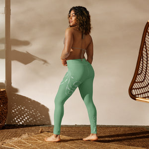 
                  
                    Mint Tiare Flow Yoga Leggings
                  
                