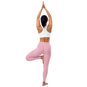 
                  
                    Lovely Pink Tiare Flow Yoga Leggings
                  
                