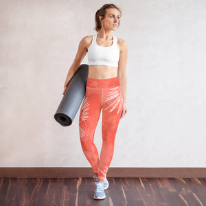 
                  
                    Coral Painapo Yoga Leggings
                  
                