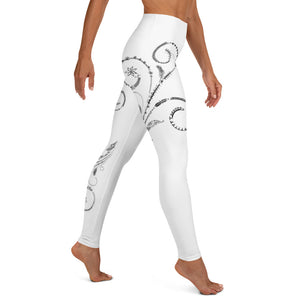 
                  
                    White Tiare Flow Yoga Leggings
                  
                