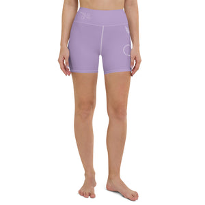 
                  
                    Lavender Tiare Flow Yoga Shorts
                  
                