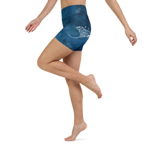 
                  
                    Blue Manta Yoga Shorts
                  
                