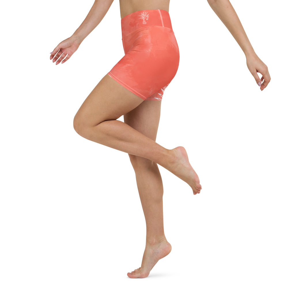 
                  
                    Coral Painapo Yoga Shorts
                  
                