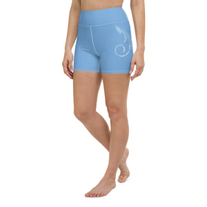 
                  
                    Sky Bleu Tiare Flow Yoga Shorts
                  
                