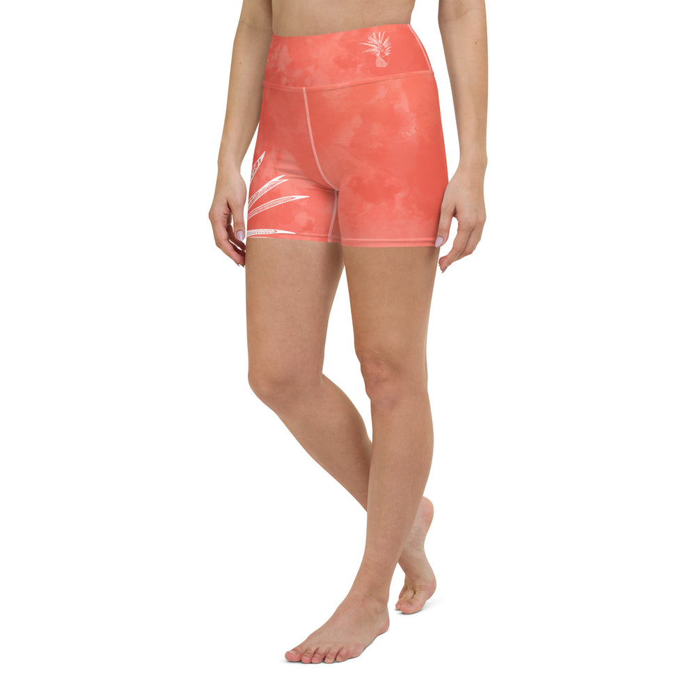 
                  
                    Coral Painapo Yoga Shorts
                  
                