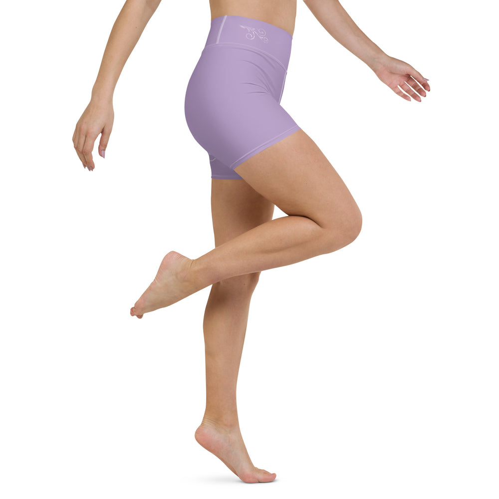 
                  
                    Lavender Tiare Flow Yoga Shorts
                  
                