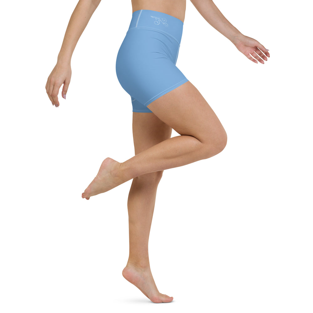 
                  
                    Sky Bleu Tiare Flow Yoga Shorts
                  
                