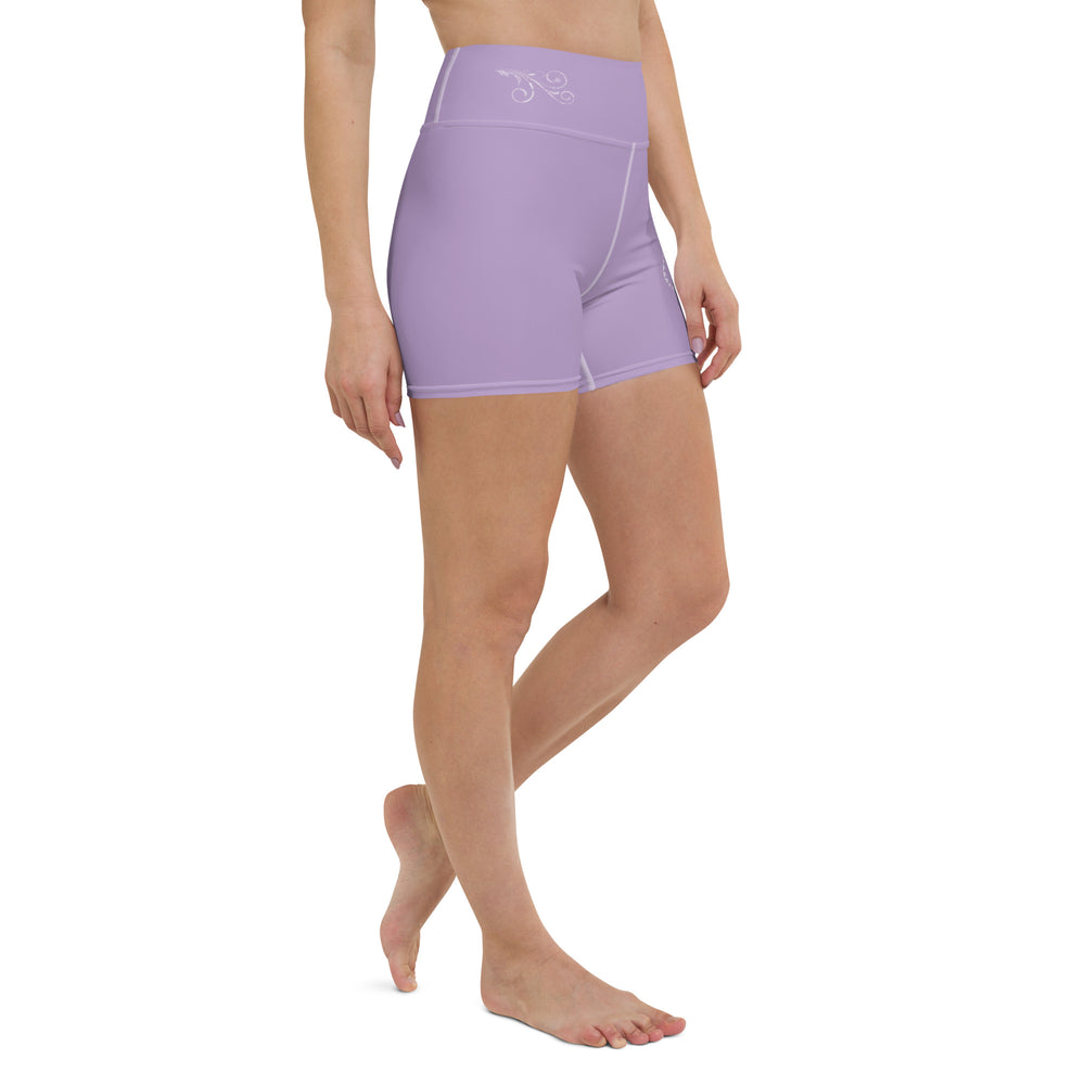 
                  
                    Lavender Tiare Flow Yoga Shorts
                  
                