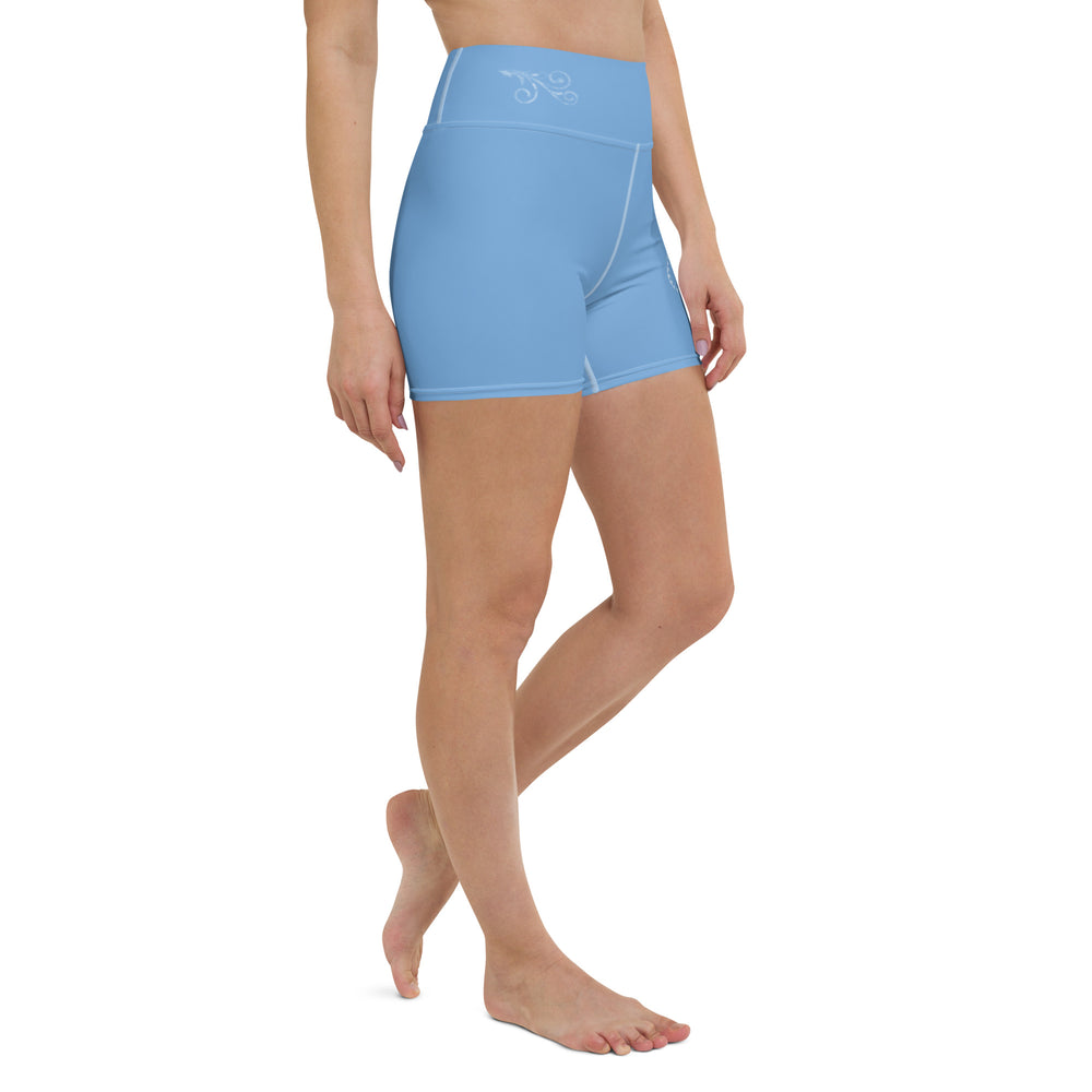 
                  
                    Sky Bleu Tiare Flow Yoga Shorts
                  
                